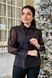 Exquisite blouse with original sleeve. Black.400935434mari52, XXL