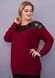 Iskra. Knitted blouse Size Plus. Black + silver. 485138020 photo 2