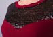 Iskra. Knitted blouse Size Plus. Black + silver. 485138020 photo 6